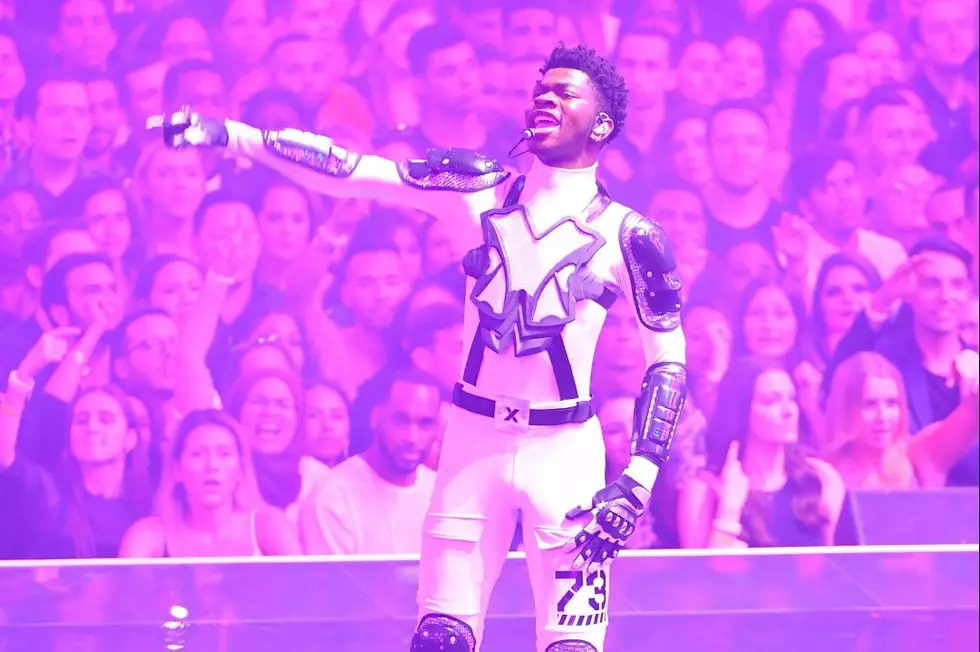 Lil Nas X Brings Futuristic ‘Panini’ to the VMAs Stage