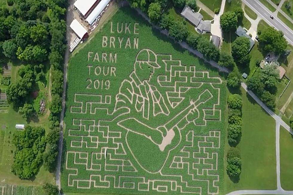 Michigan Farm Unveils Corn Maze in the Shape of Luke Bryan