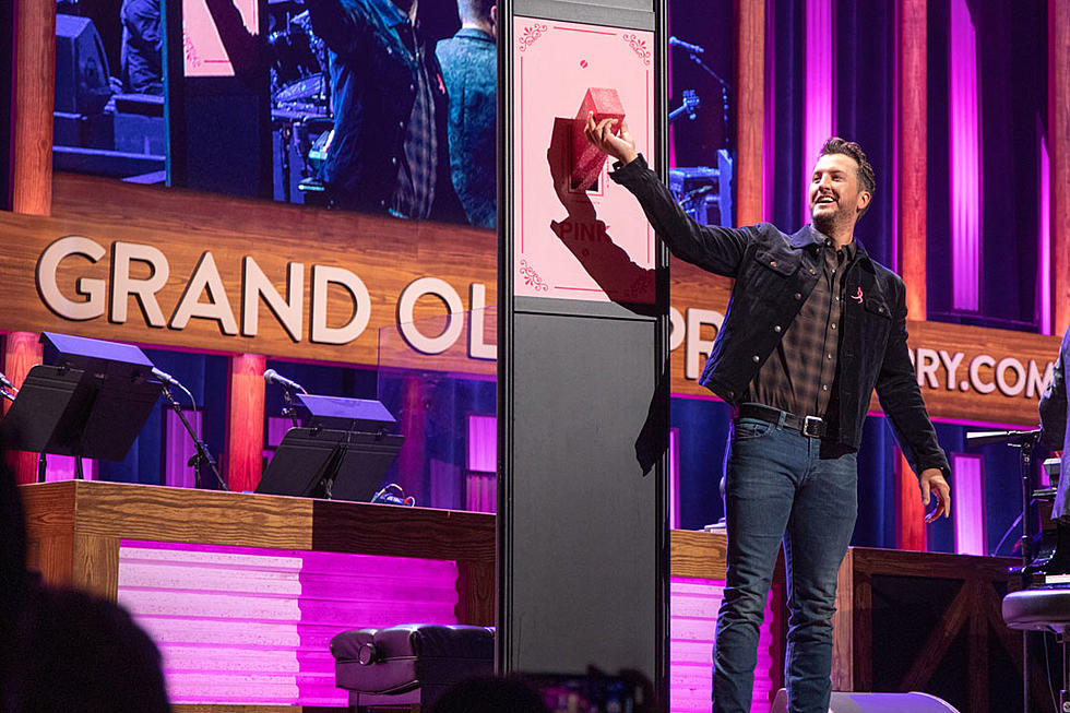 Luke Bryan Flips the Switch to Turn the Grand Ole Opry Pink