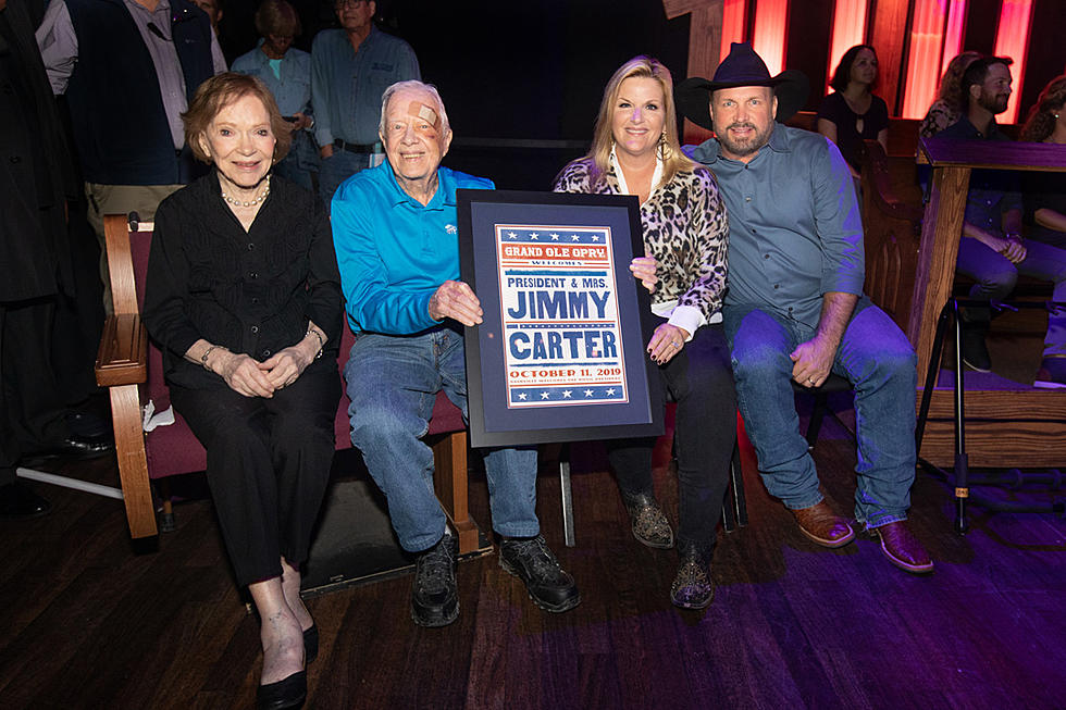 Jimmy Carter, Wife Rosalynn Visit Grand Ole Opry [Picture]
