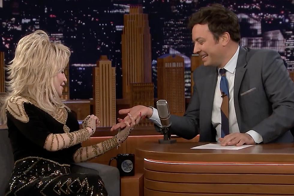 Watch Dolly Parton Give Jimmy Fallon a Palm Reading With a Surprising Ending