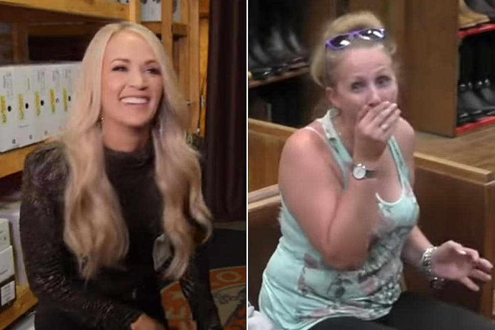 Watch Carrie Underwood Sing Undercover to Random Shoppers in Nashville