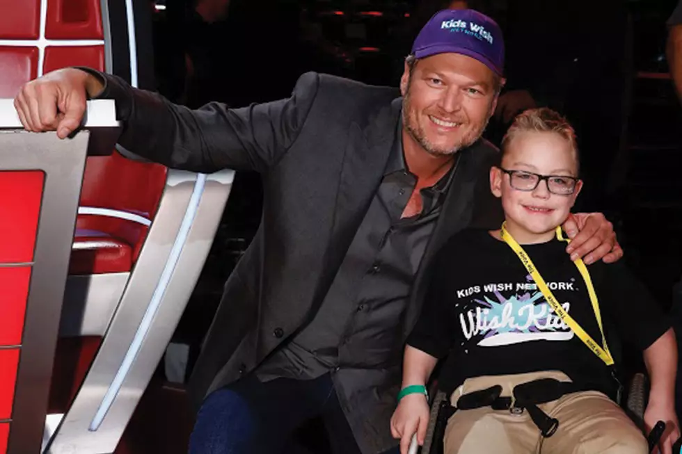 Blake Shelton Makes Wish Come True for 7-Year-Old Fan With Cerebral Palsy
