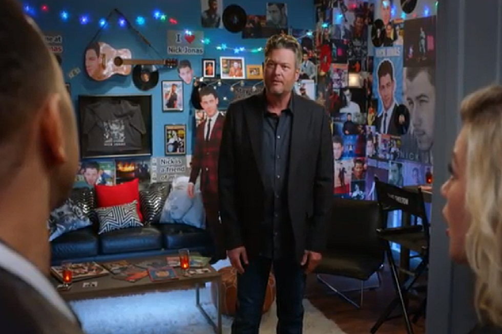 Blake Shelton Is a Nick Jonas Stan in New ‘The Voice’ Promo [Watch]