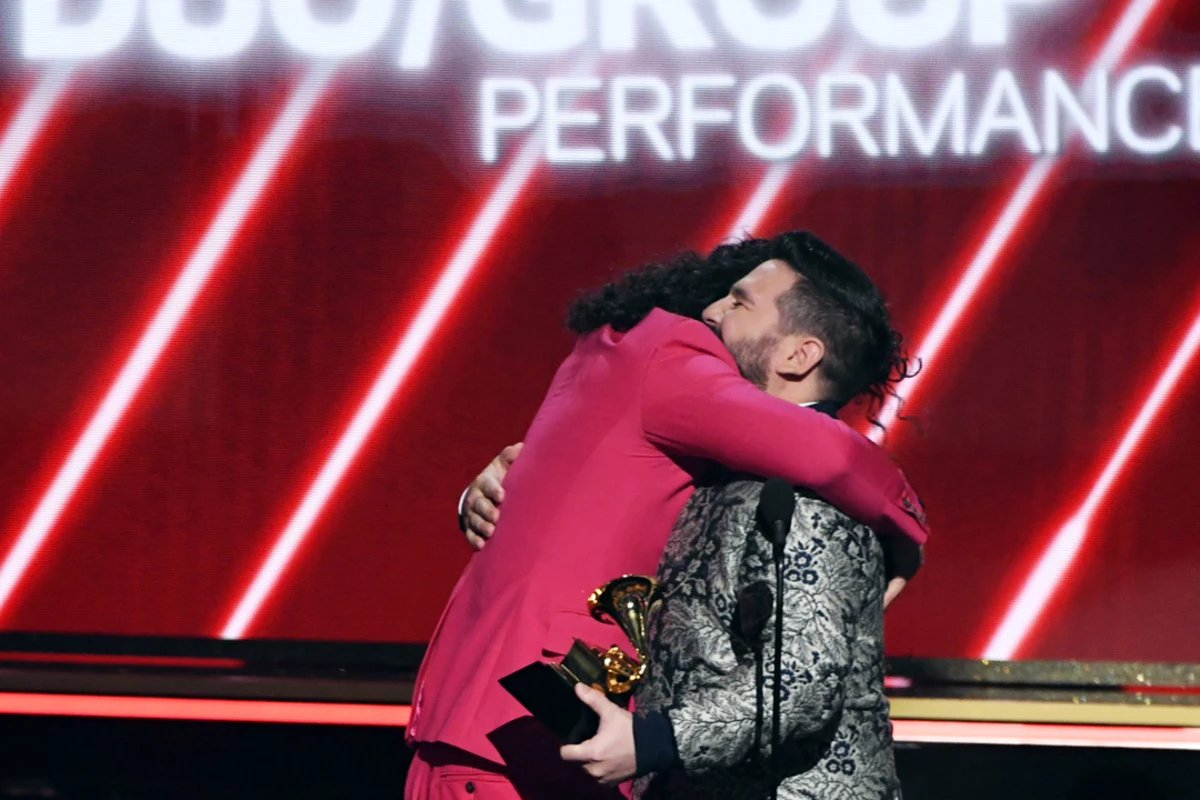 Dan + Shay Win Best Duo Performance Grammy for 'Speechless'