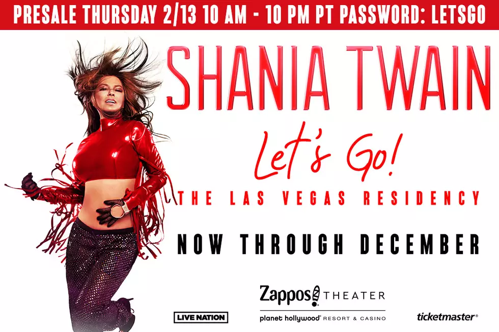Presale Code Inside – Shania Twain: Let’s Go Vegas