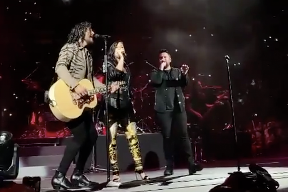Demi Lovato Makes Surprise Appearance to Sing &#8216;Speechless&#8217; With Dan + Shay [Watch]