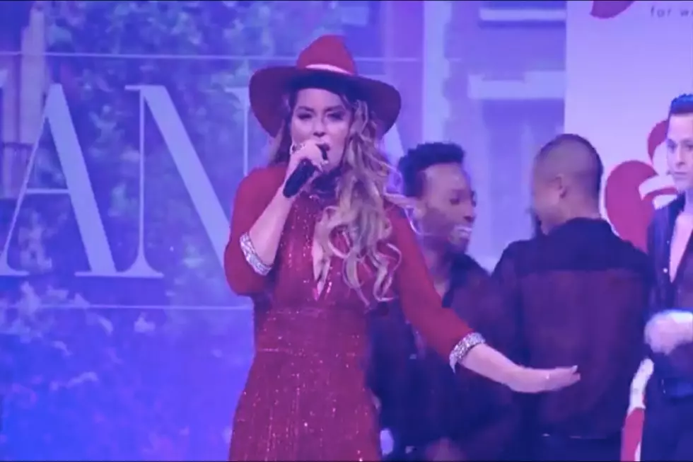 Shania Twain Rocks Her Hits at Red Dress Collection Show in New York [Watch]