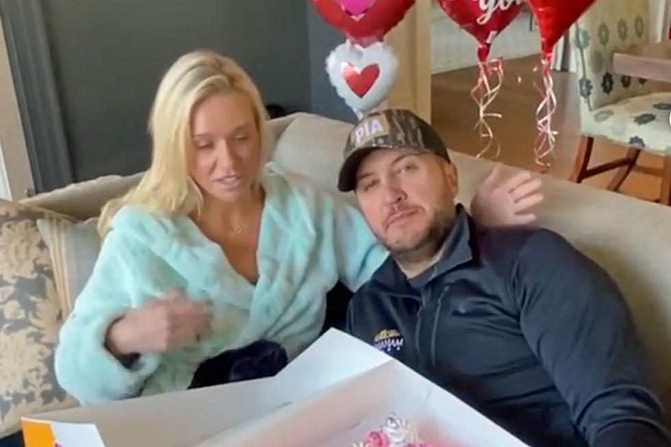 Luke Bryan’s Wife: ‘Happy Valentine’s Day From the Infirmary’