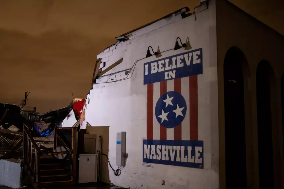 'I Believe in Nashville' Mural Survives Nashville Tornado