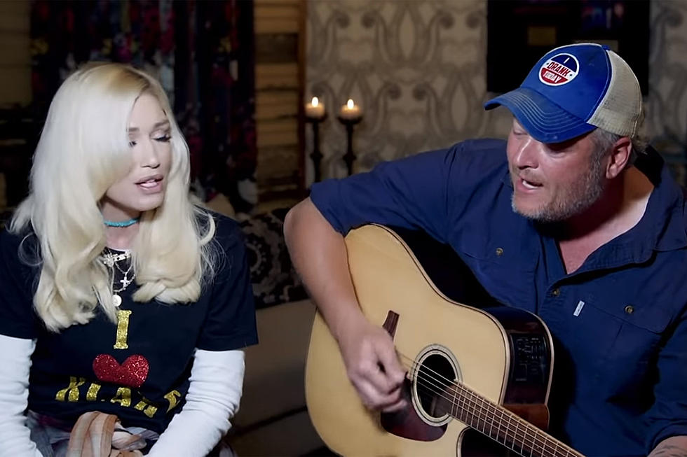 Blake Shelton, Gwen Stefani Make Magic With At-Home Performance of ‘Nobody But You’ on ‘Fallon’ [Watch]