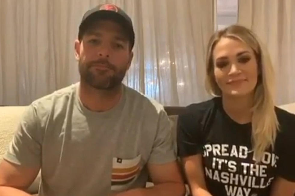Carrie Underwood and Mike Fisher Film PSA Encouraging Social Distancing [Watch]