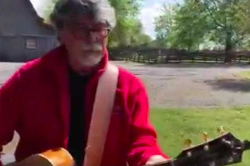 Alabama’s Randy Owen Wows With Country National Anthem at Virtual NASCAR Race [Watch]