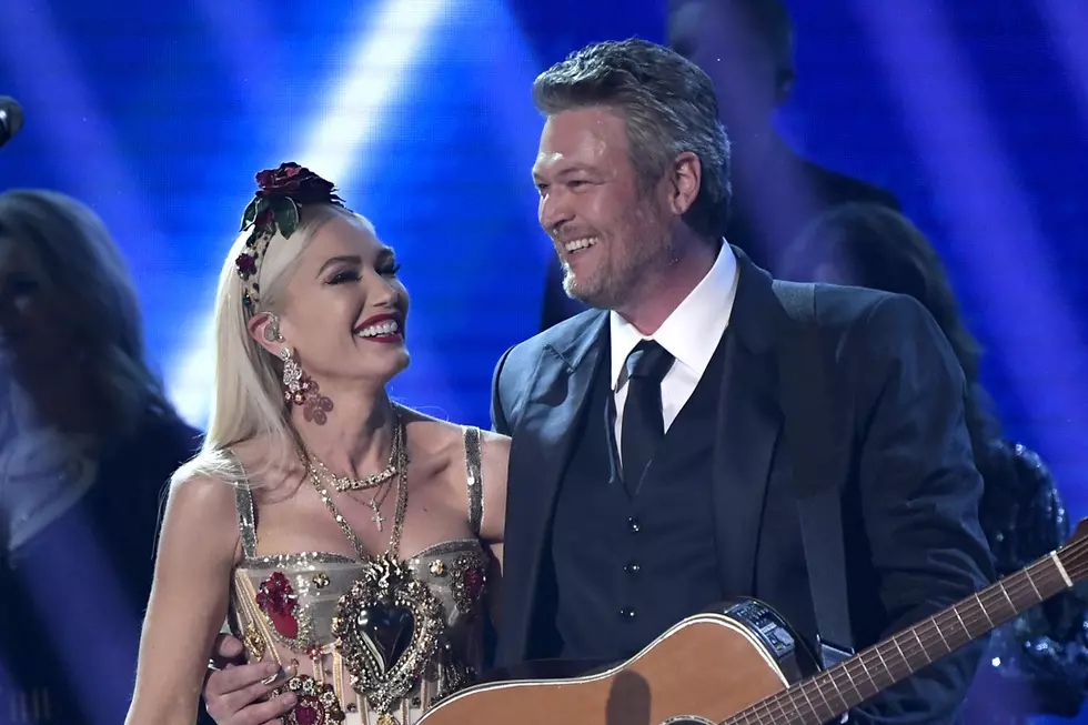 Gwen Stefani Photoshops Blake Shelton In, Ex-Husband Out of Throwback Picture