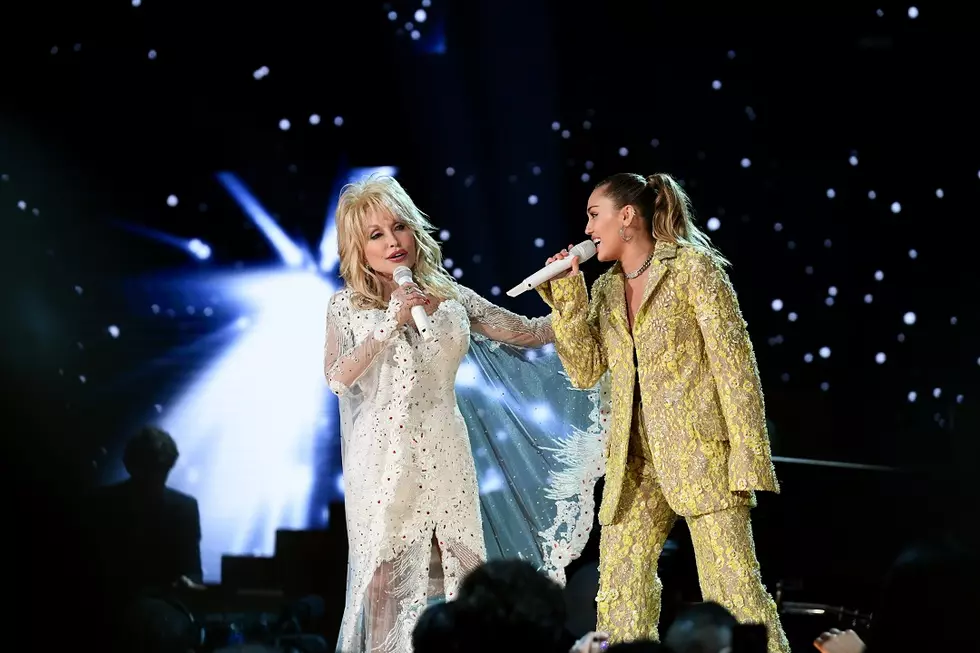 Hear Dolly Parton&#8217;s &#8216;Christmas Is&#8217; With Goddaughter Miley Cyrus