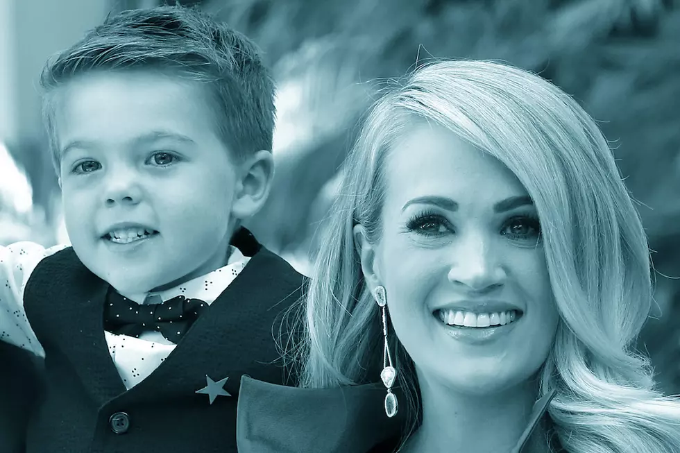 Carrie Underwood Actually Cried When She Recorded ‘Little Drummer Boy’ With Son Isaiah