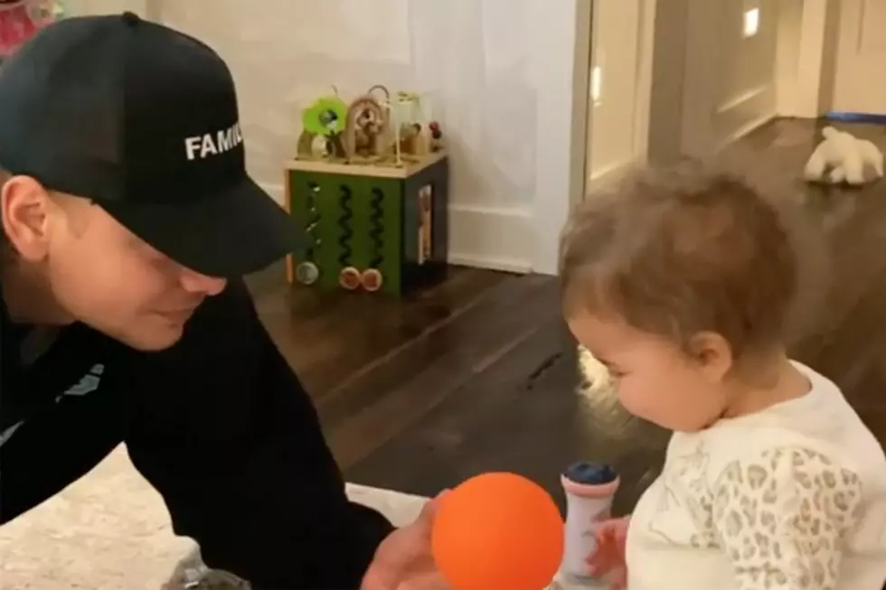 Kane Brown’s Daughter Can’t Stop Laughing When He Falls Down [Watch]