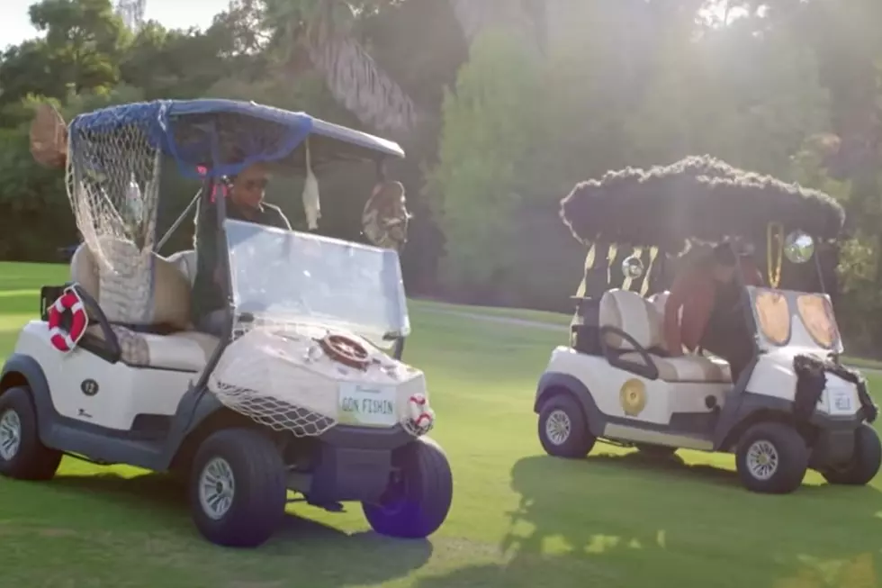 Luke Bryan Beats Lionel Richie in a Very Serious &#8216;American Idol&#8217; Golf Cart Race [Watch]