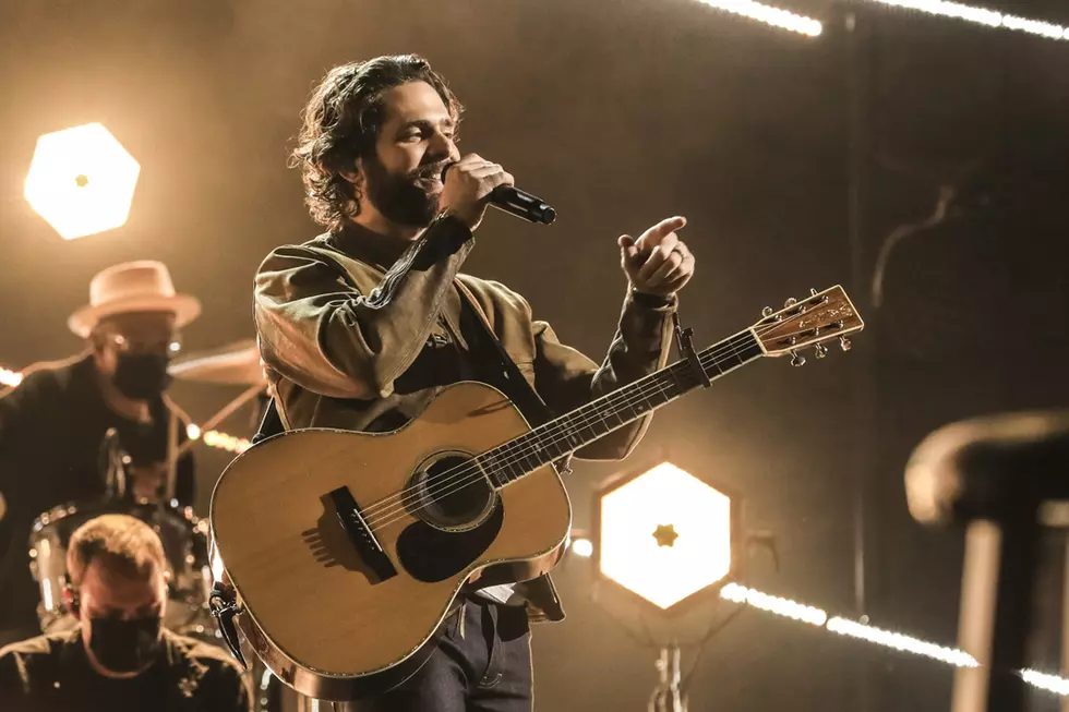 Thomas Rhett Wins His Third Male Artist Award at the 2021 ACMs