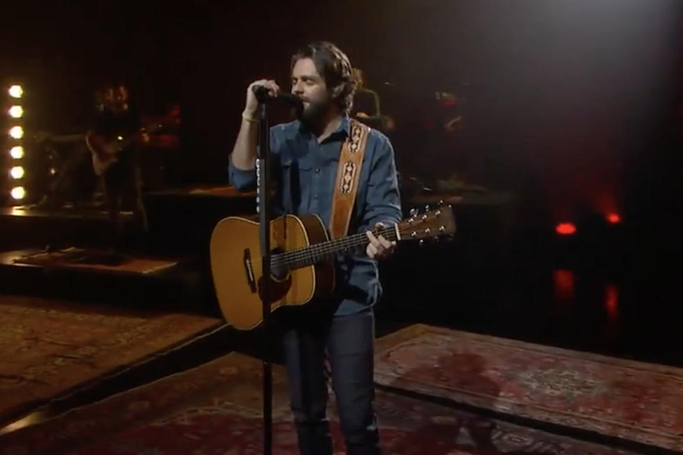 Thomas Rhett Makes a Virtual Stop on ‘The Voice’ Finale for ‘Country Again’ [WATCH]