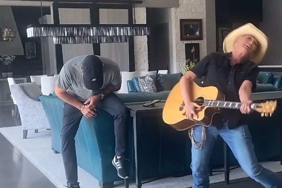 Jason Aldean&#8217;s Wife Brittany Channels Her Husband in Hilarious &#8216;She&#8217;s Country&#8217; Cover: &#8216;She&#8217;s Crazy&#8217; [WATCH]