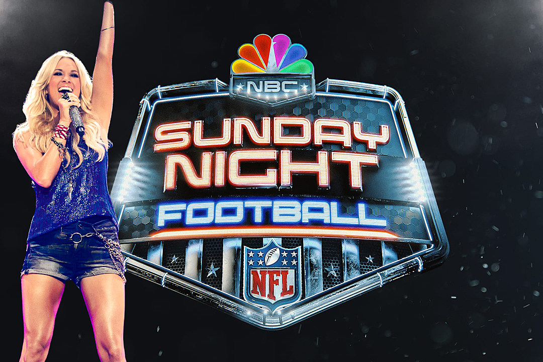 Carrie Underwood Sings New ‘Sunday Night Football’ Song…Go Behind the