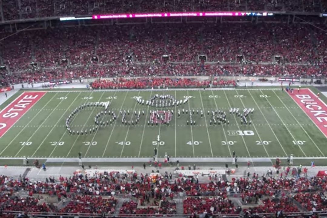 WATCH Ohio State Univ Marching Band Plays Carrie Garth More   Attachment Osuss 