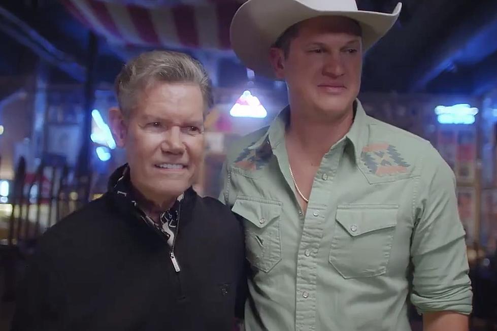 Jon Pardi Gets a Surprise Visit From His Hero Randy Travis