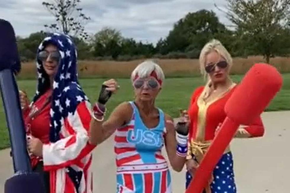Luke Bryan + ‘Crazy’ Family Celebrate Halloween With Hilarious ‘American Gladiators’ Competition [Watch]