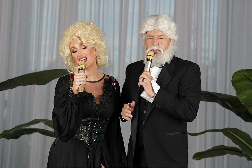 Jason Aldean, Wife Brittany Recreate Icons Kenny Rogers and Dolly Parton for Halloween