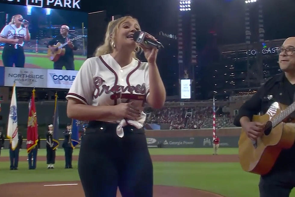 Lauren Alaina Overcame a Big Fear to Perform the National Anthem for the Atlanta Braves [Watch]