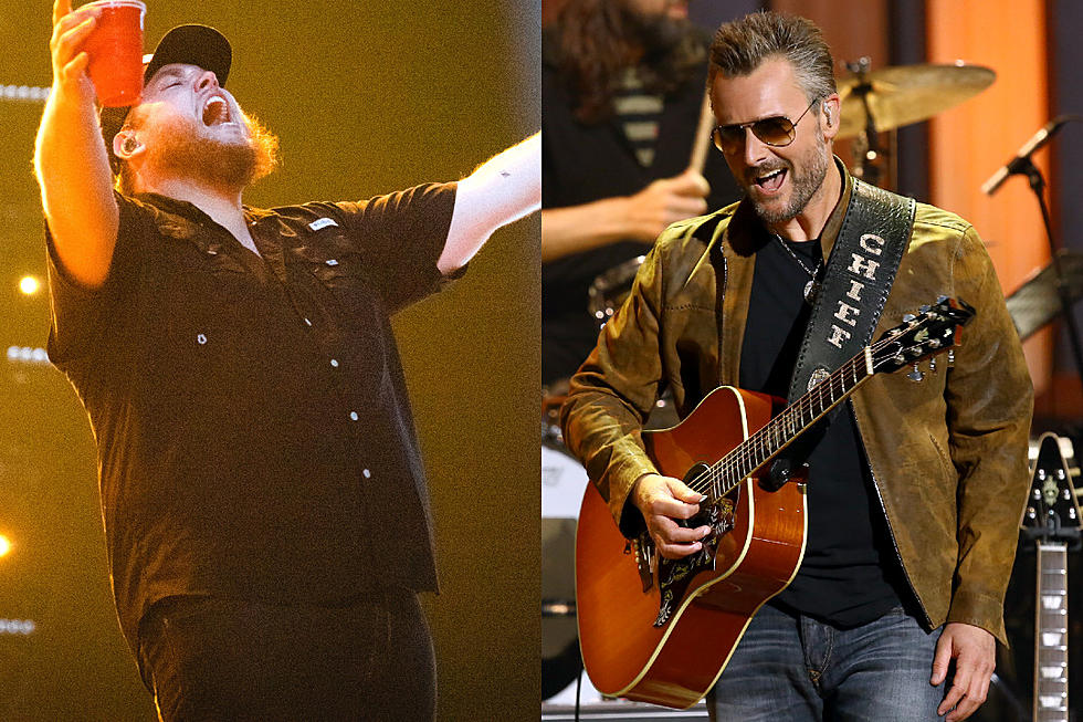 Luke Combs Spills the &#8216;PG-13&#8242; Story of the Time Eric Church Got Him So Drunk He Got Sick