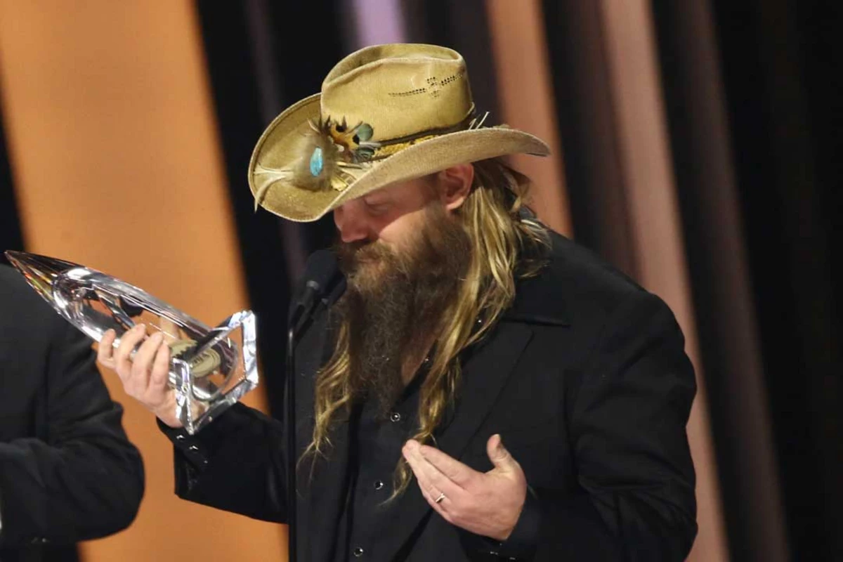 Chris Stapleton Wins Male Vocalist of the Year at 2021 CMA Awards