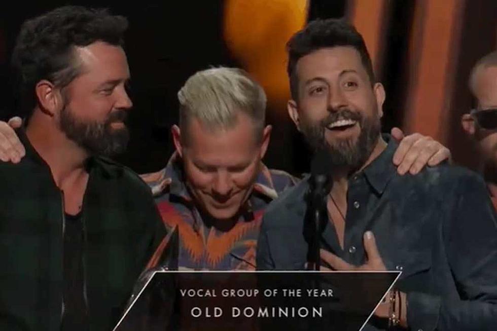 Old Dominion Nab Vocal Group of the Year at 2021 CMA Awards