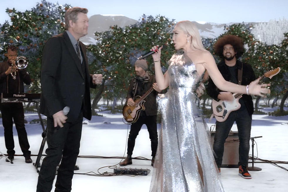 Blake Shelton Joins Gwen Stefani for a Duet During Her Live Holiday Series [Watch]
