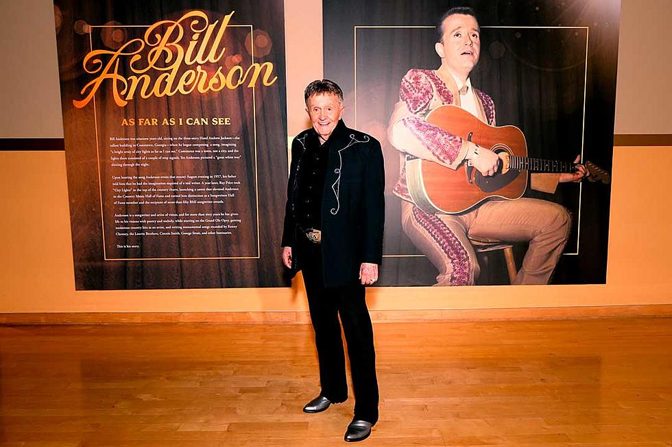 Bill Anderson Opens New Country Music Hall of Fame Exhibit [Pics]