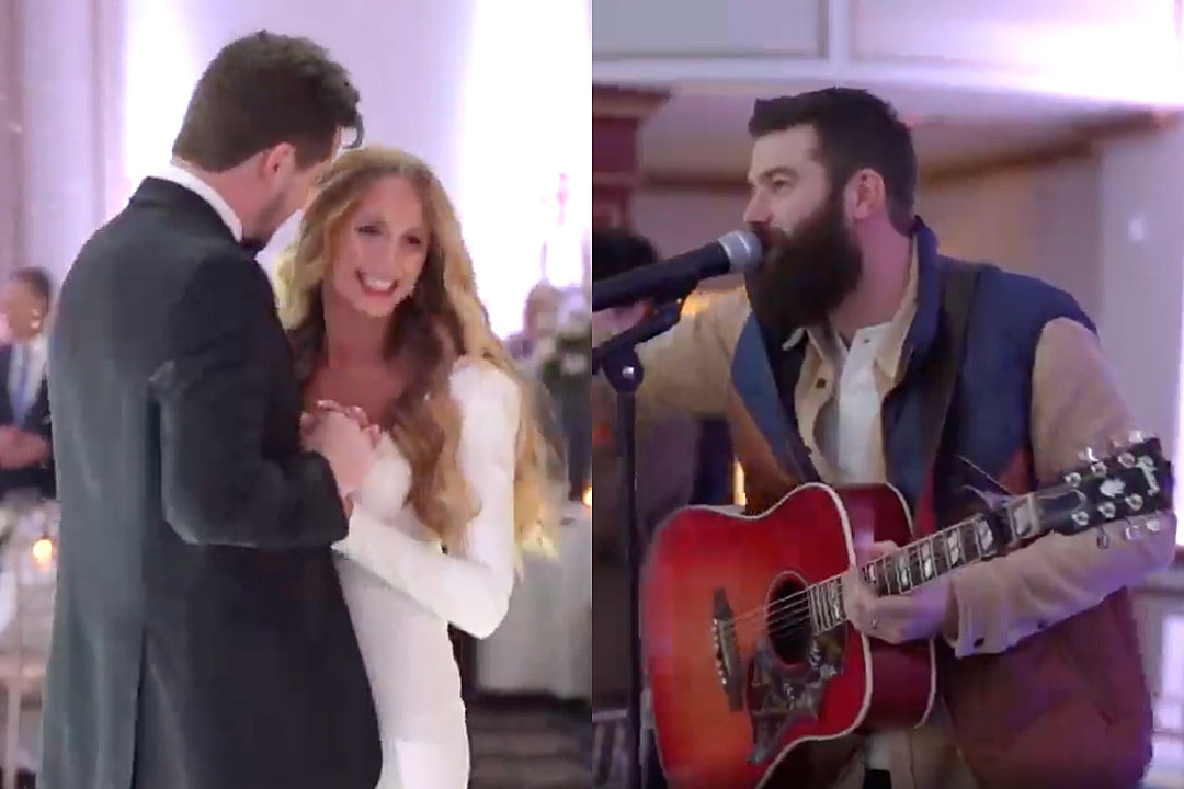 Watch Jordan Davis Crash Fans’ Wedding to Perform ‘Buy Dirt’