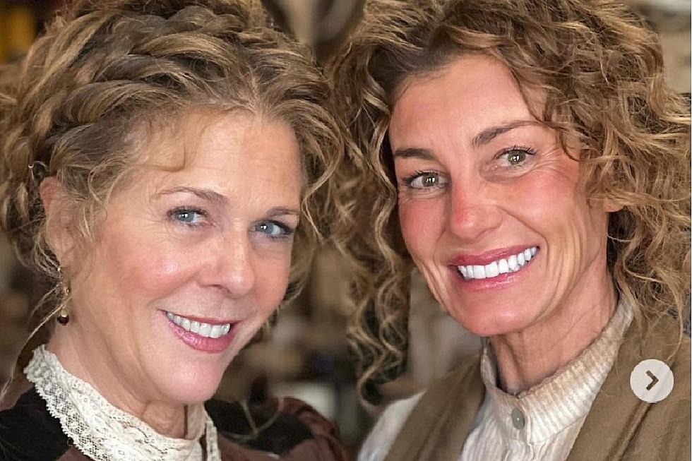 Rita Wilson Shares &#8216;1883&#8217; Behind-the-Scenes Photo With Faith Hill [Picture]