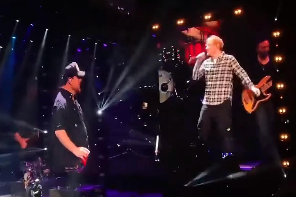 Luke Combs Brings Ed Sheeran Out for an Epic &#8216;Dive&#8217; Duet at C2C [Watch]