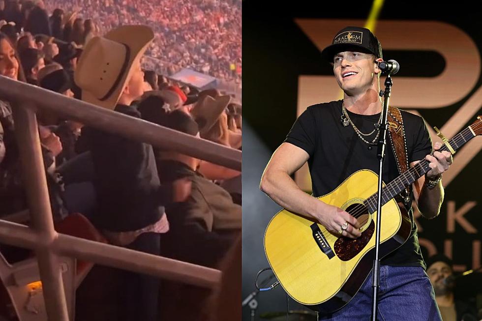 Little Fan Shows Big Emotions Singing at Parker McCollum's Show