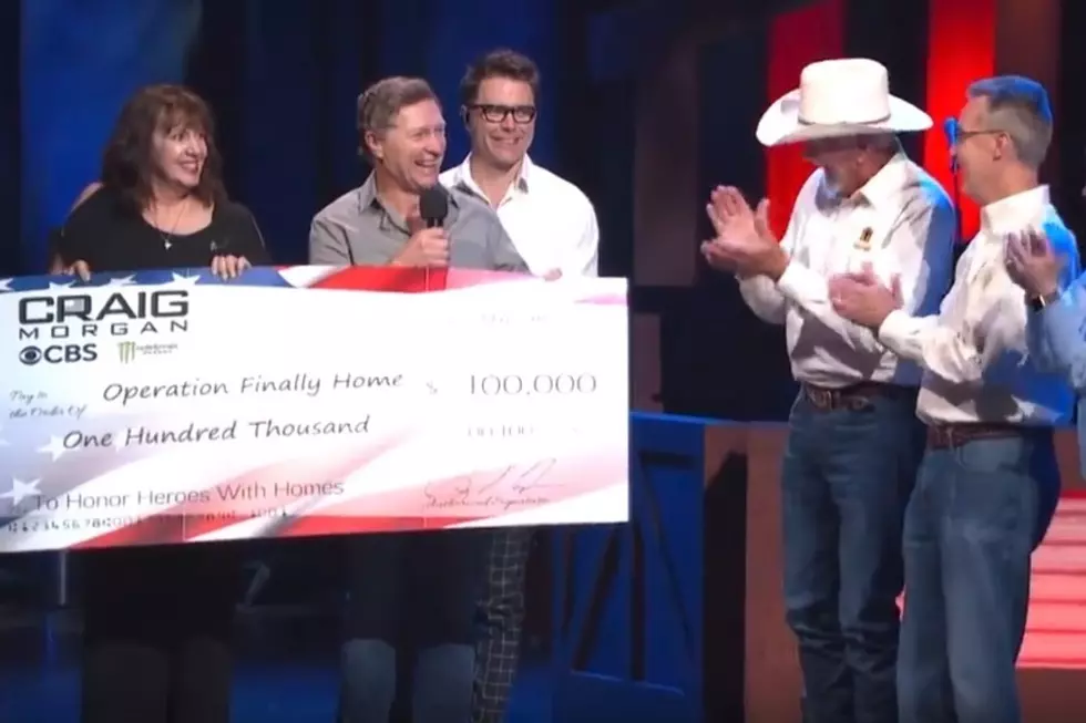 Craig Morgan Presents Operation Finally Home With $100K From CBS Show