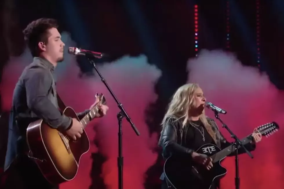 Noah Thompson Joins Melissa Etheridge for 'Idol' Finale Duet