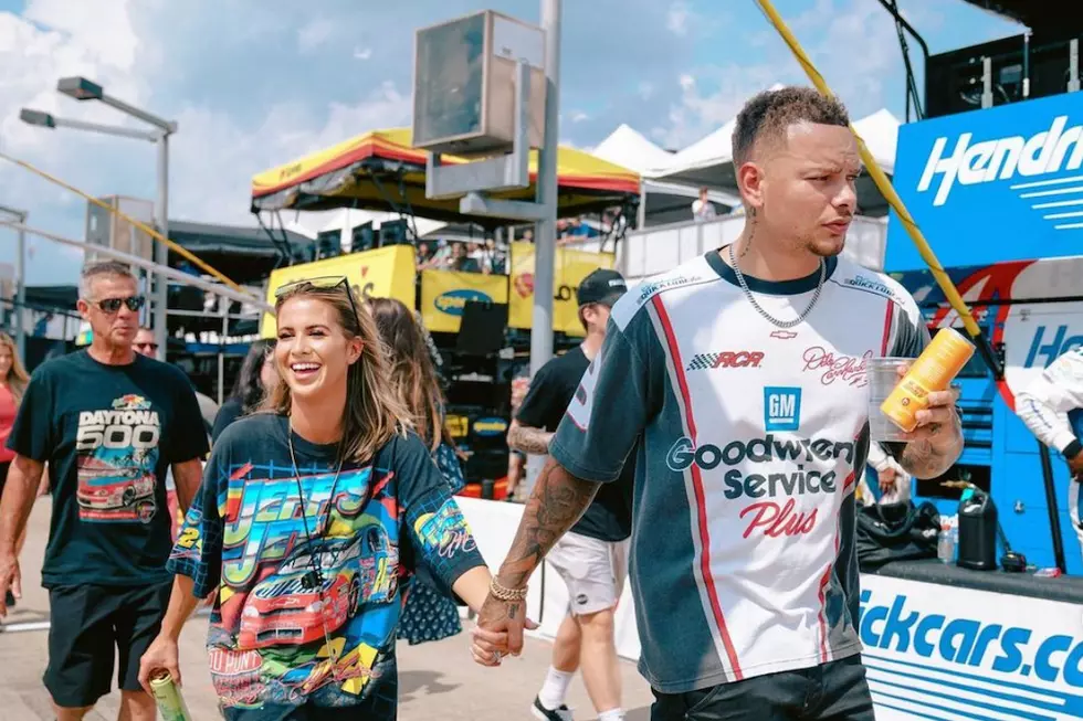 Kane Brown, Wife Katelyn Enjoy a &#8216;Fam Day&#8217; at Ally 400 NASCAR Cup Series [Pictures]