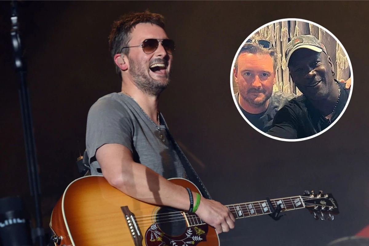 Eric Church Hangs Out With Michael Jordan in Nashville