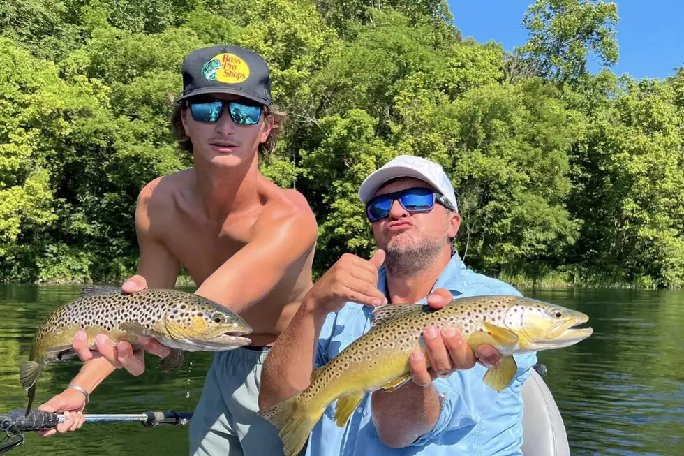 Luke Bryan Had a Fun Birthday Fishing Trip With His Boys [Pictures]