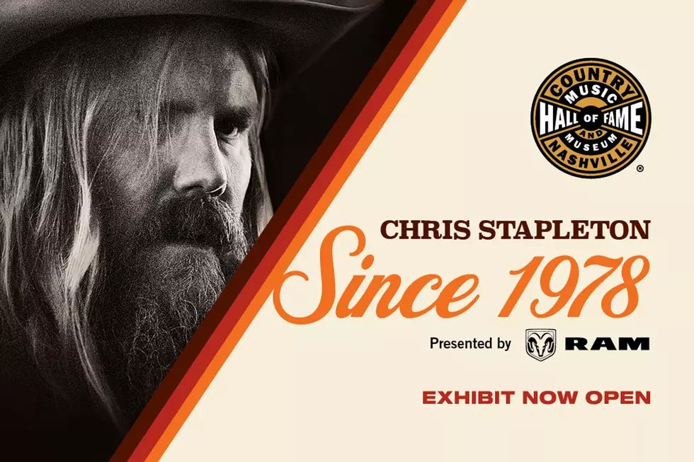 Chris Stapleton's Career Spotlighted in New Hall of Fame Exhibit
