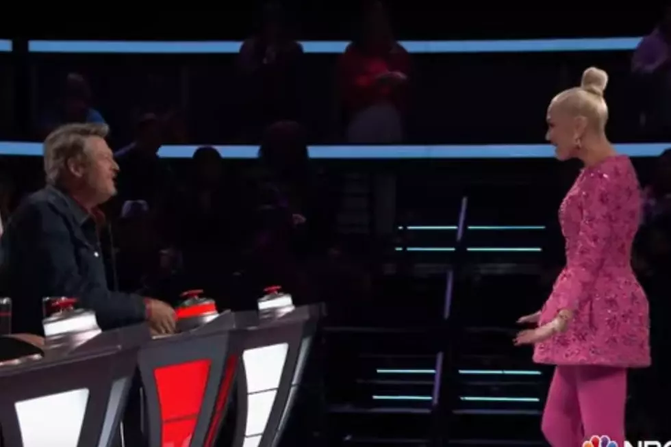 Blake Shelton’s Not Going Easy on Gwen Stefani During the New Season of ‘The Voice’ [Watch]