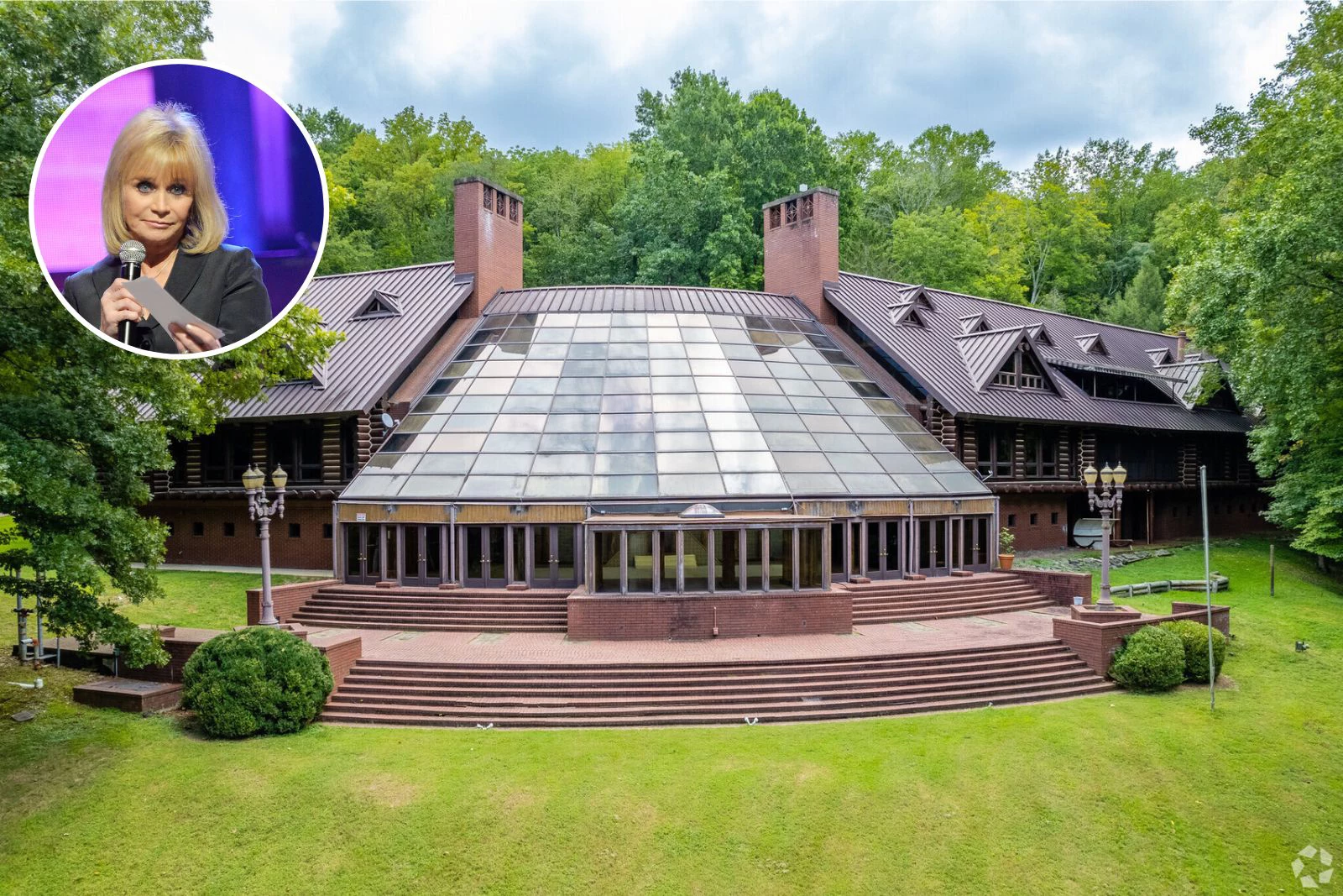 Barbara Mandrell's Staggering Log Mansion Going up for Auction