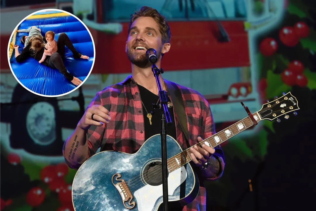 Brett Young Reveals Wife Taylor Is Having a Baby G photo