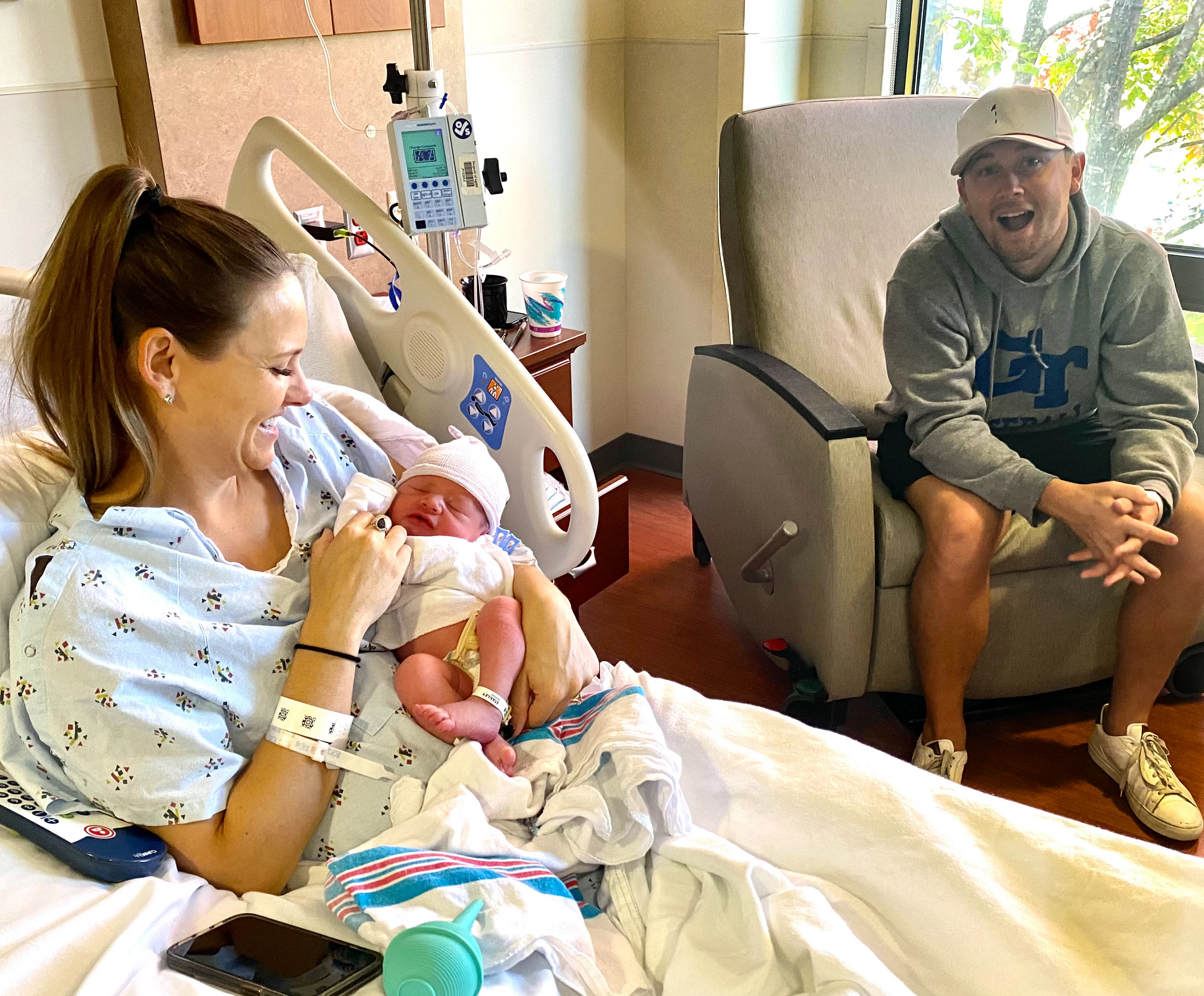 Scotty McCreery + Wife Gabi Welcome a Baby Boy — See Pics! pic
